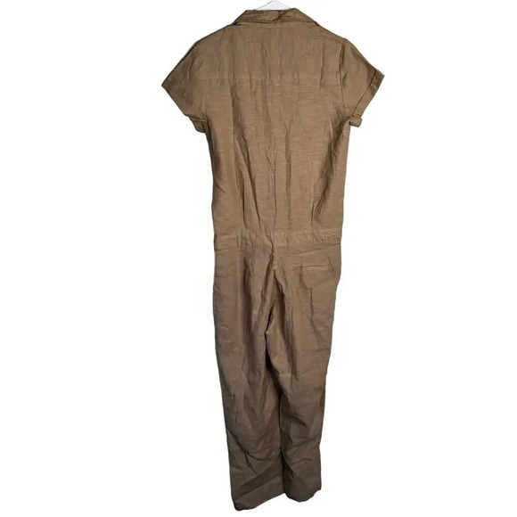 Trois the Label Women's Linen Blend Jumpsuit Size 2 NWT - Picture 9 of 12